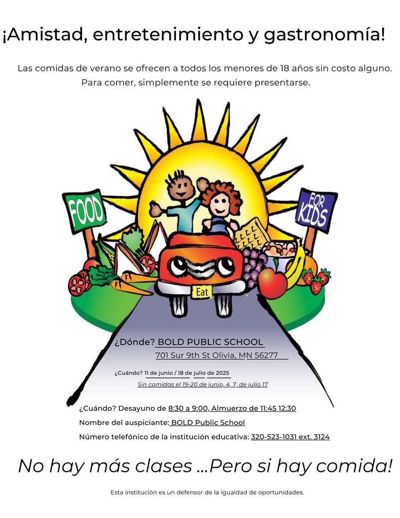 Summer Meal Information