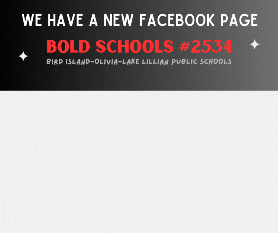 annoucement of a new facebook page