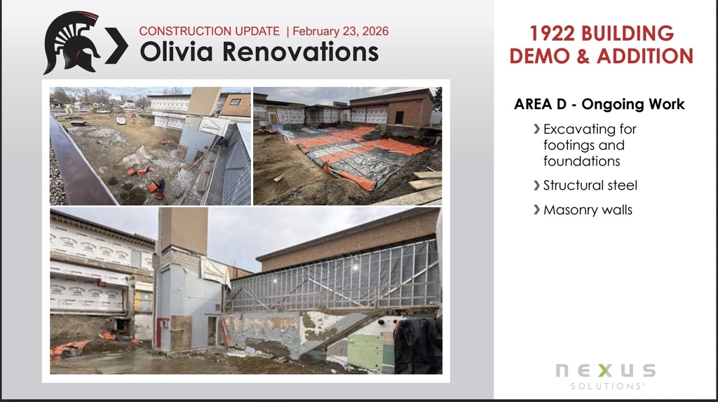 Weekly Construction Update