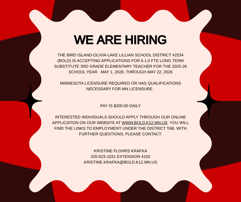 BOLD is Hiring