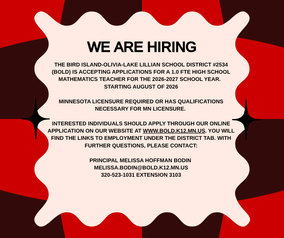 BOLD is Hiring