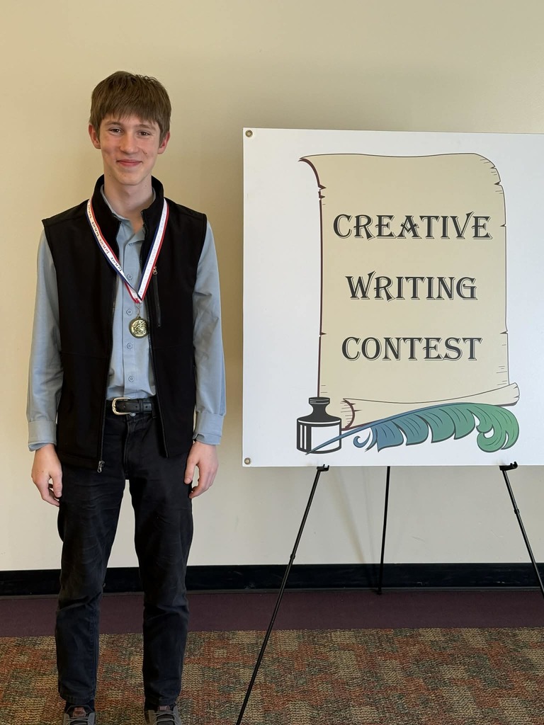 BOLD 8th-grade student, Neil Kadlec,  winner of the Creating Spaces Writing Contest.