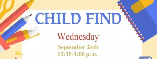 Child Find Poster