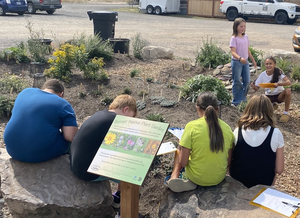 Taking a moment to appreciate the Native Plant Garden