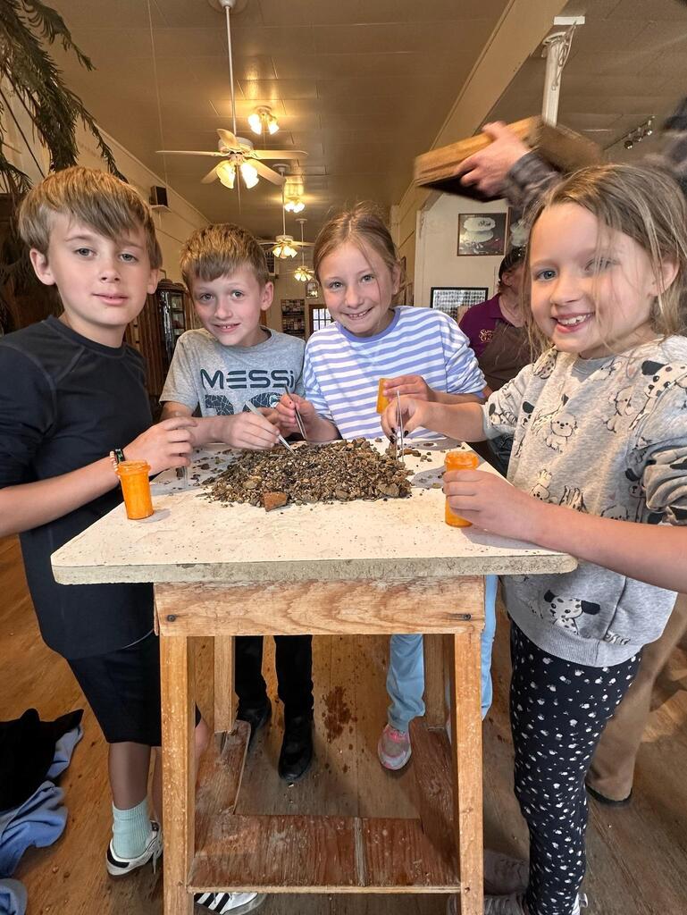 Mining for sapphires!