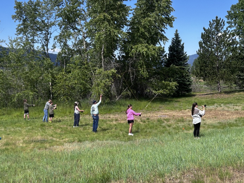 learning to fly cast