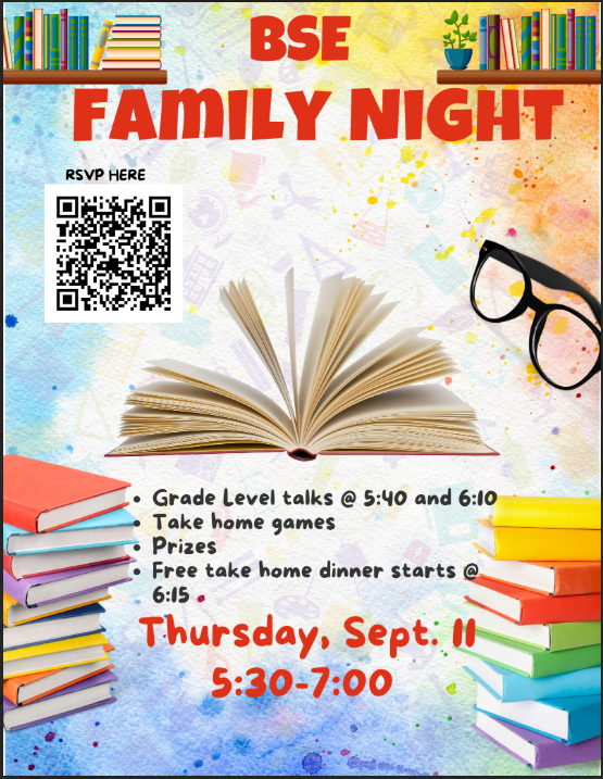 Family Night September 11th