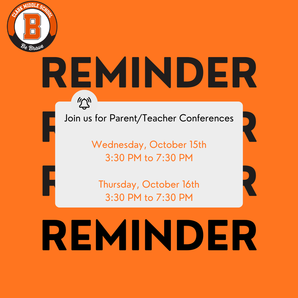 Reminder parent teacher conferences