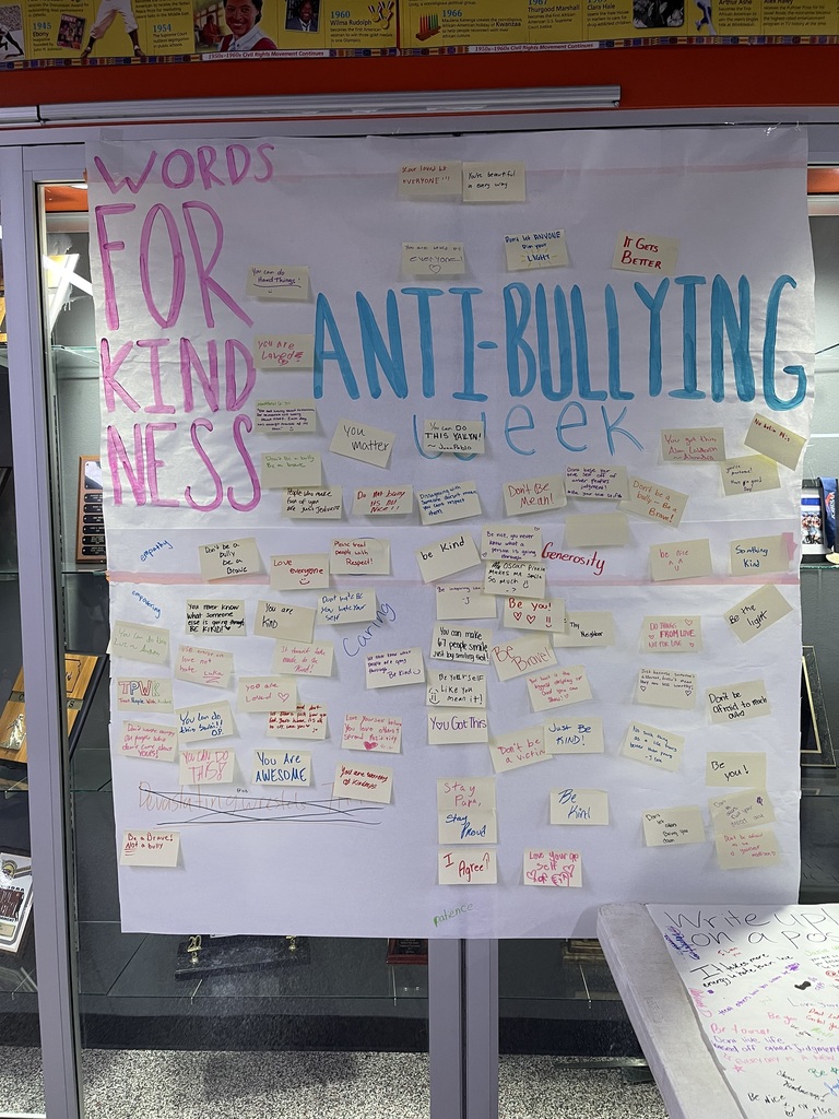 Bullying Prevention Week