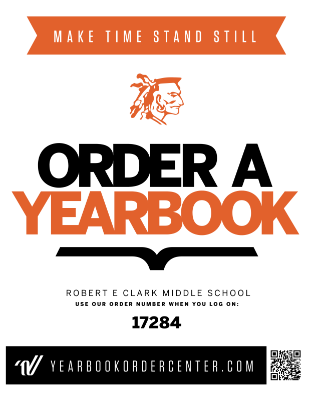 Yearbook code flyer