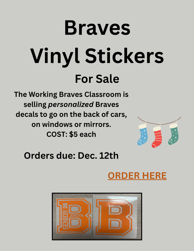 Braves Decal Flyer
