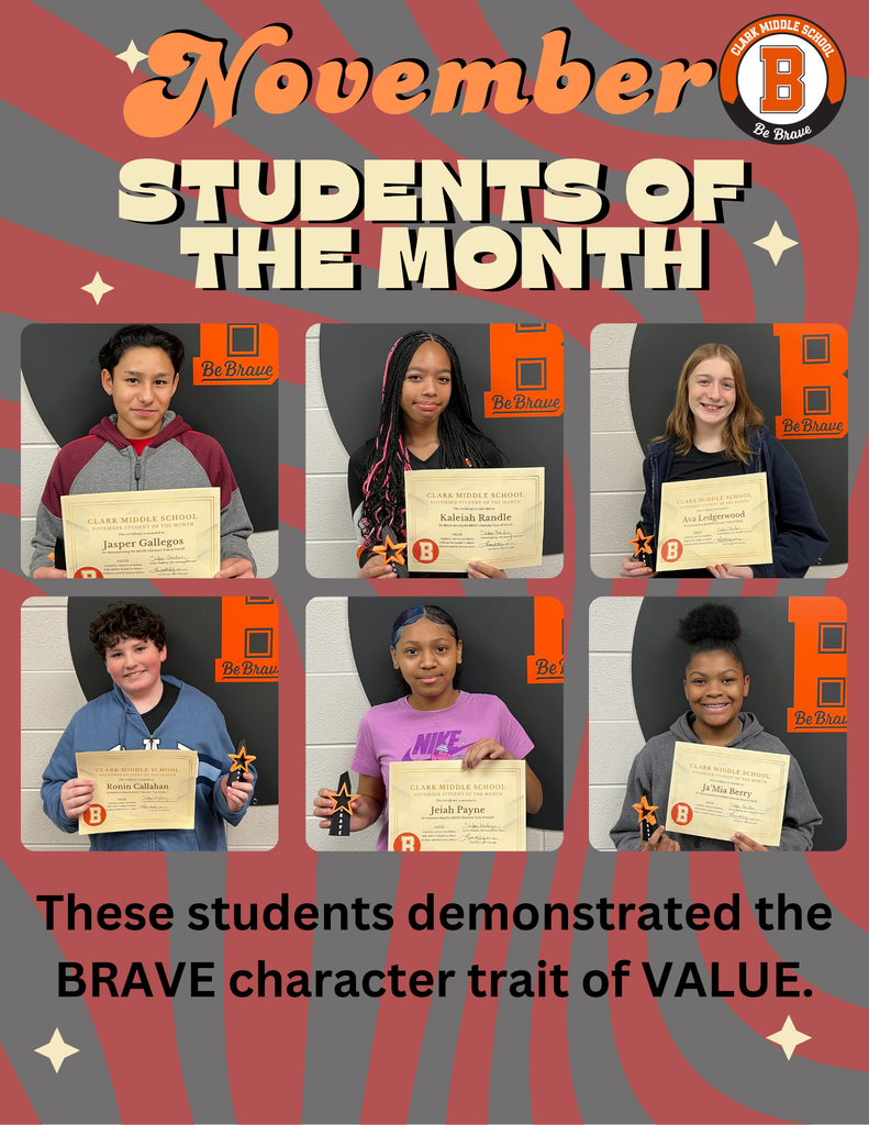 November students of the month