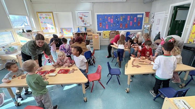 families enjoy crafts