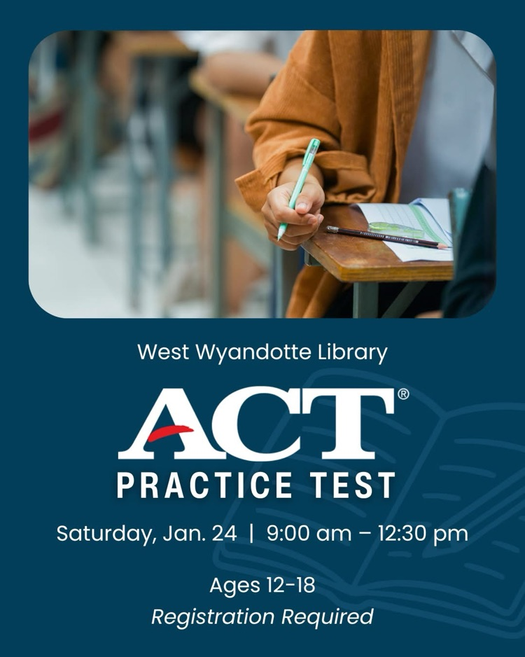 Practice ACT Saturday Jan 24 9AM-12:30PM