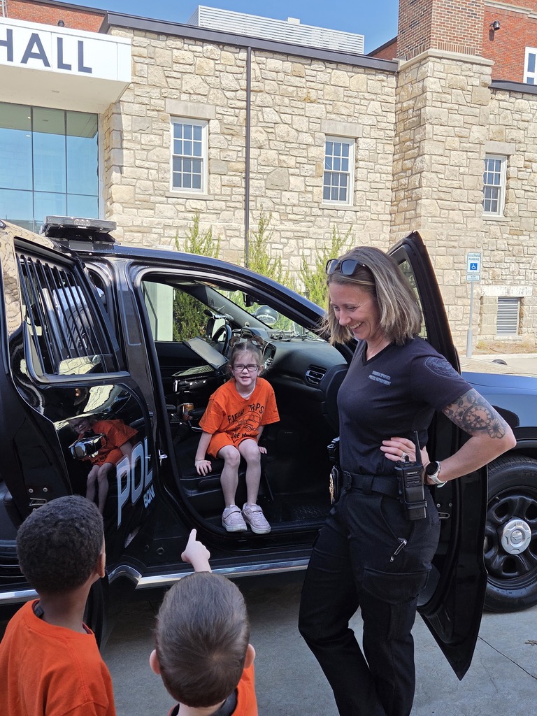 Visiting with the cops