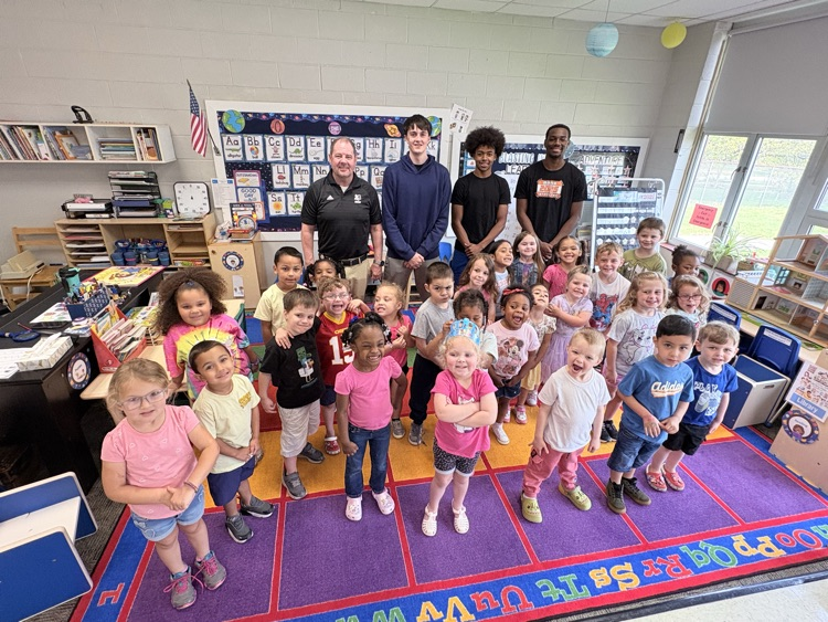 everyone poses for the camera