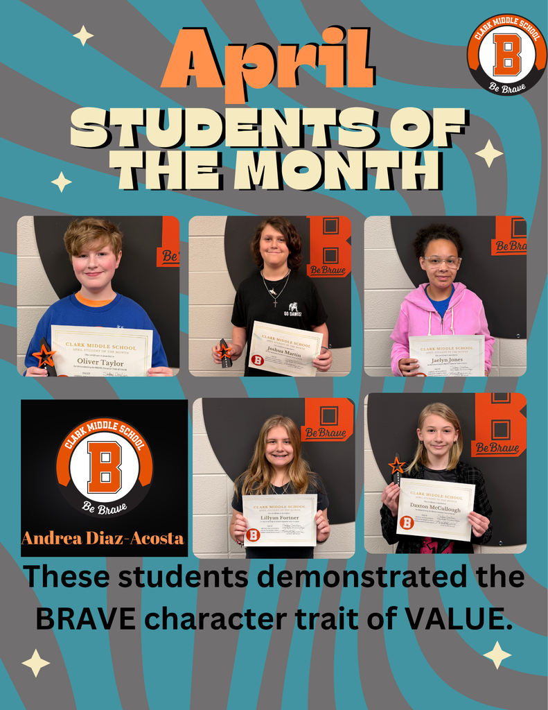 April students of the month