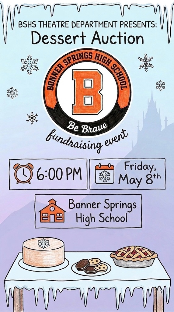 Dessert Auction flyer