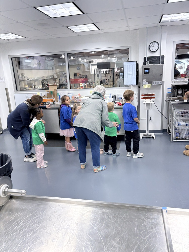 in the production area of CST sweets