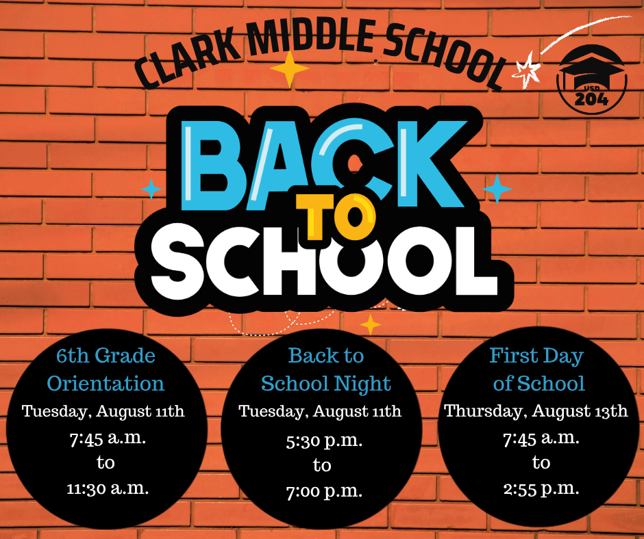 Back to School Dates