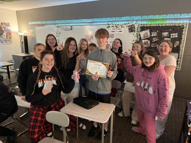 students of the month