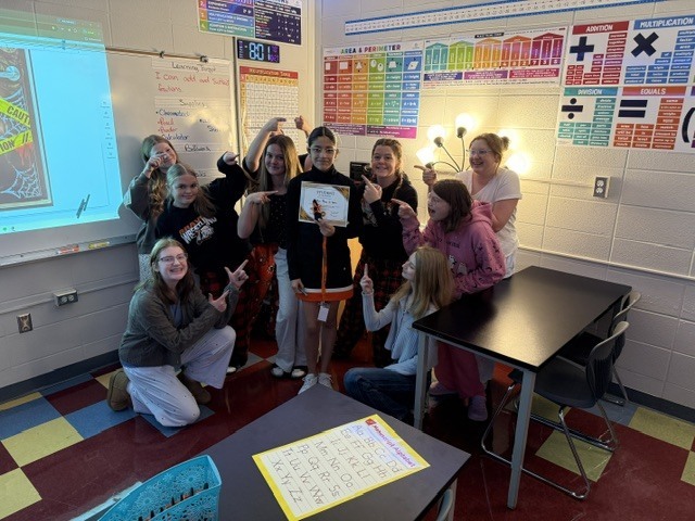 students of the month