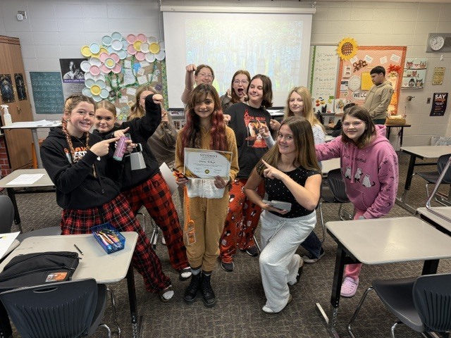 students of the month