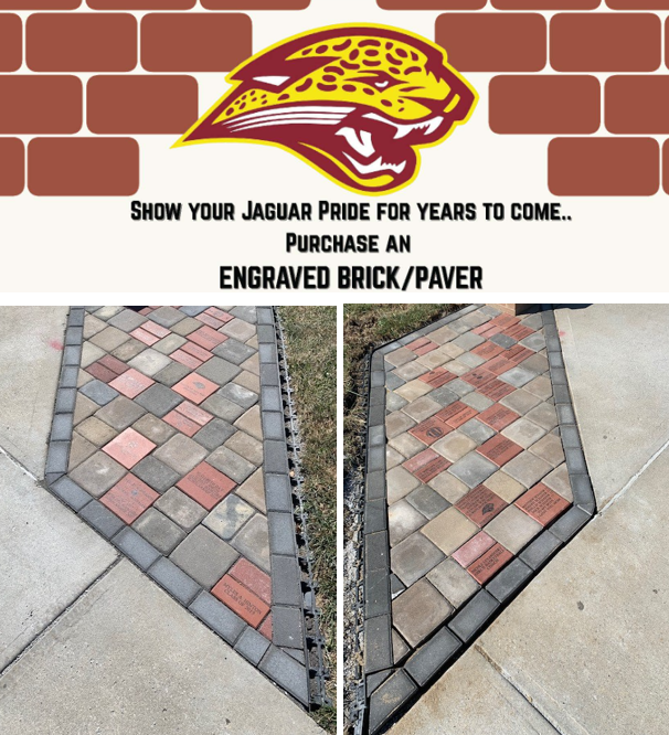 Jaguar Brick Pavers Graphic