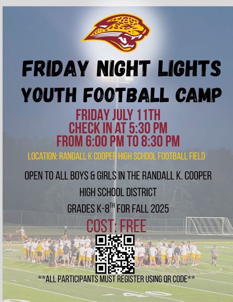 Friday Night Lights Youth Football Camp 2025