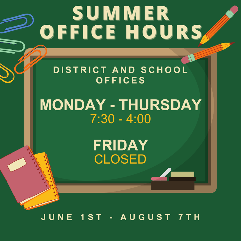 Summer Office Hours