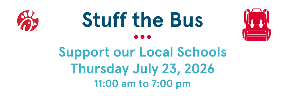 chick-fil-a stuff the bus