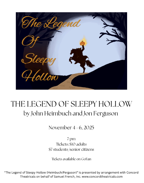 Sleepy Hollow Nov 2025 Flyer