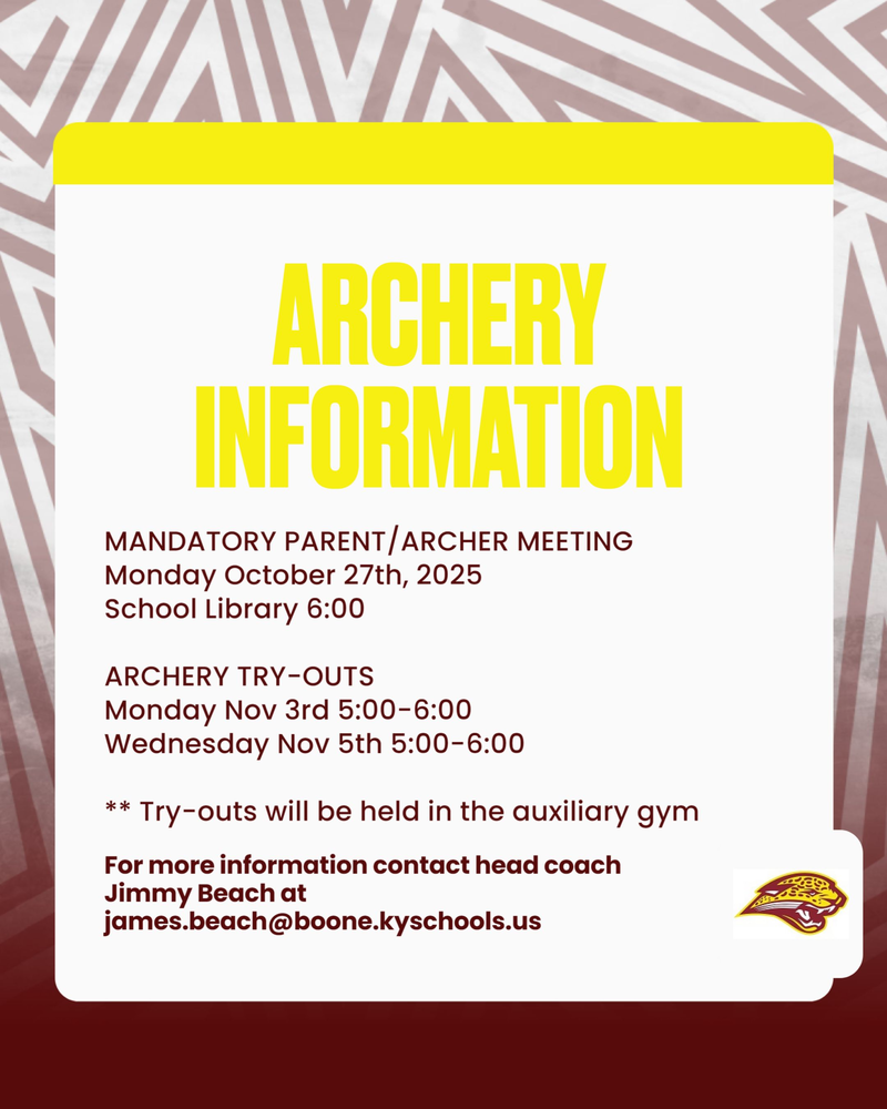 Archery Information 2025