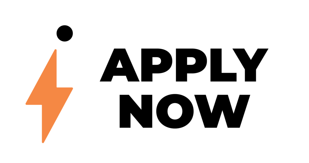 ignite logo saying apply now