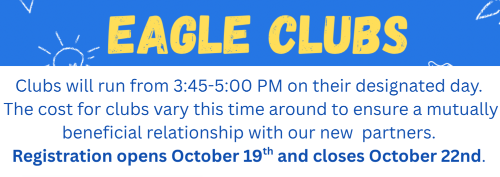 Eagle Clubs Flier