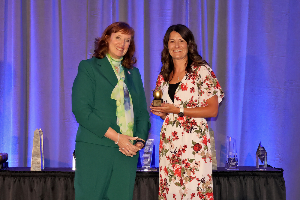 teacher winning award