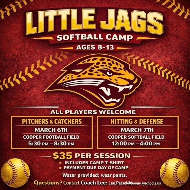 Little Jags Softball Camp 2026