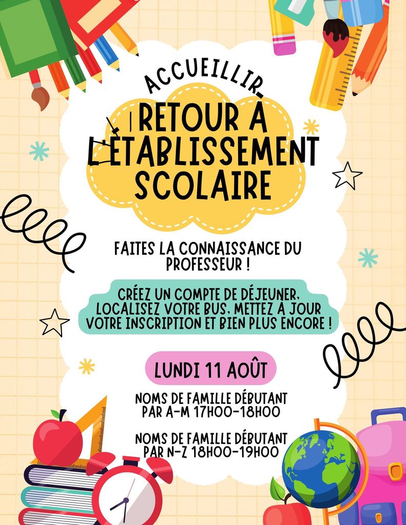 Flyer in French