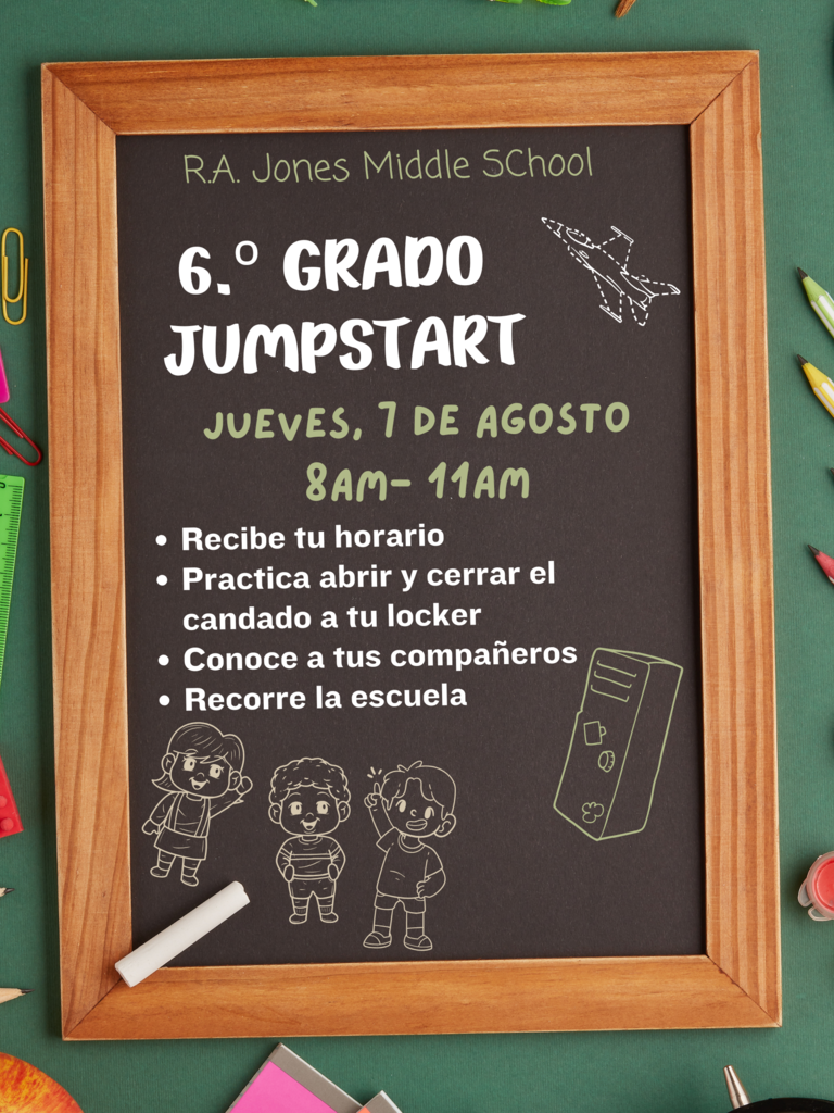 Flyer for Jumpstart, August 7th
