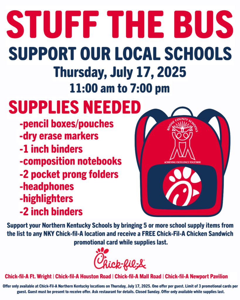 Stuff the Bus - Thursday, July 17, 2025