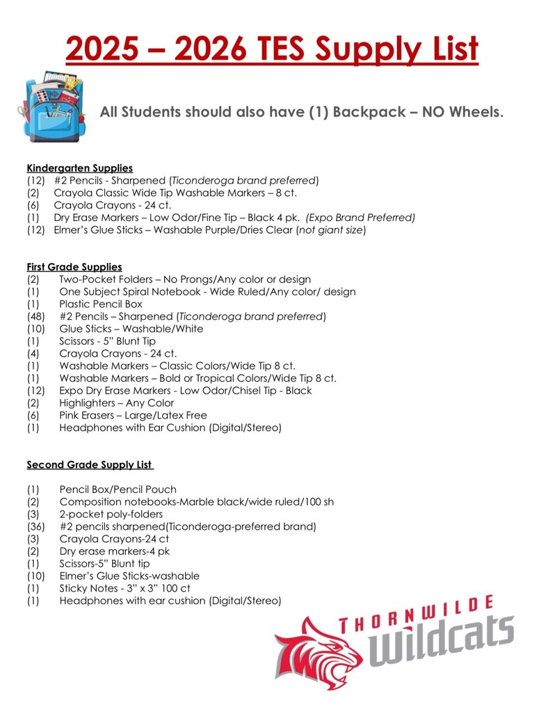 supply list 1