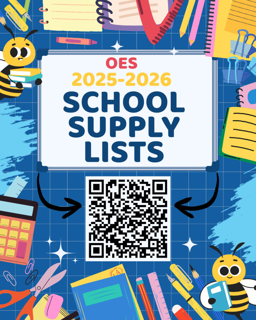 School Supply Lists FLyer