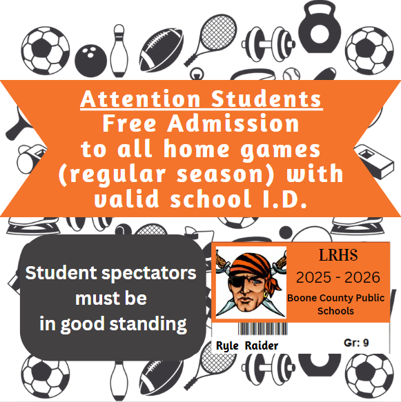 Free admission to regular season home games for students in good standing!
