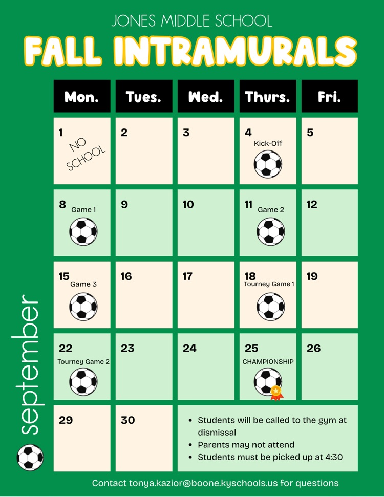 intramural soccer