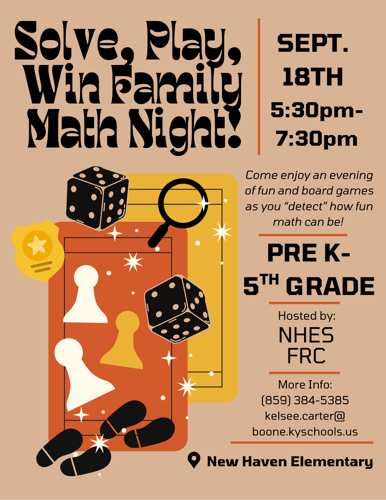 Solve, Play, Win Family Math Night