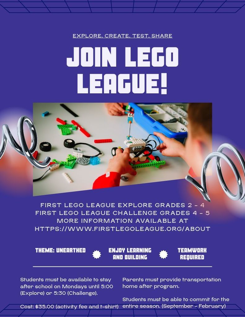 Join Our Robot Program! 1