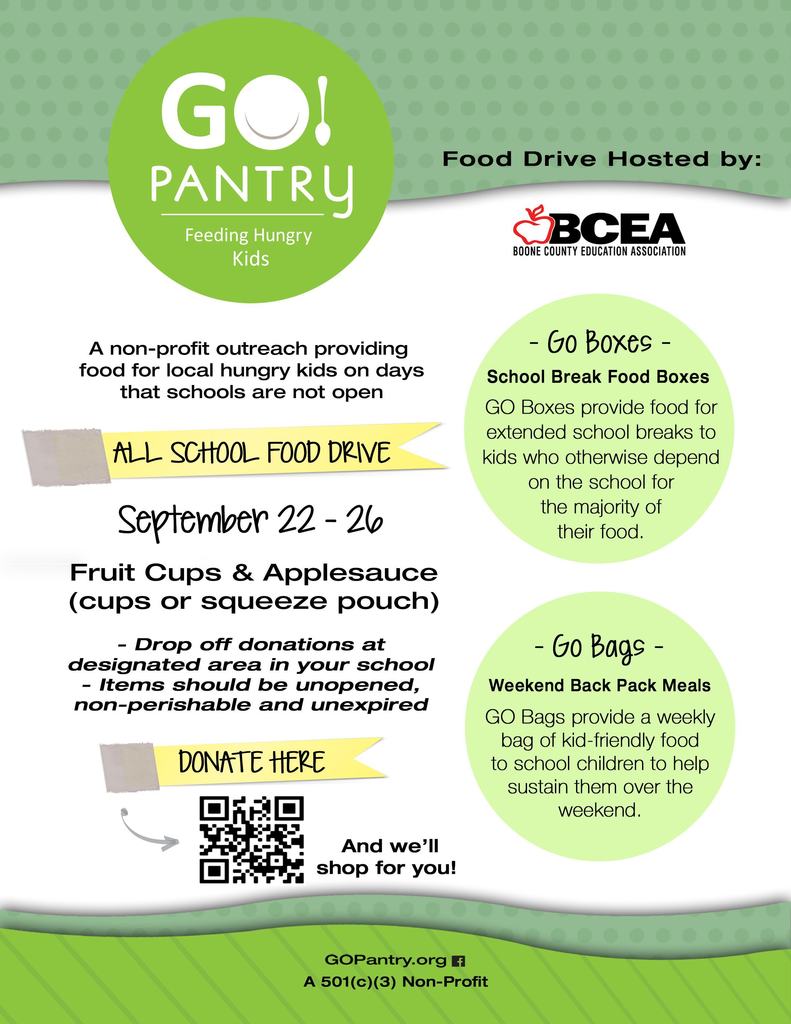 BCEA Go Pantry