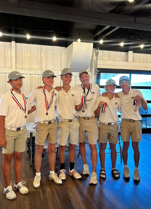 Boys Golf State First Round Team Runner-Up