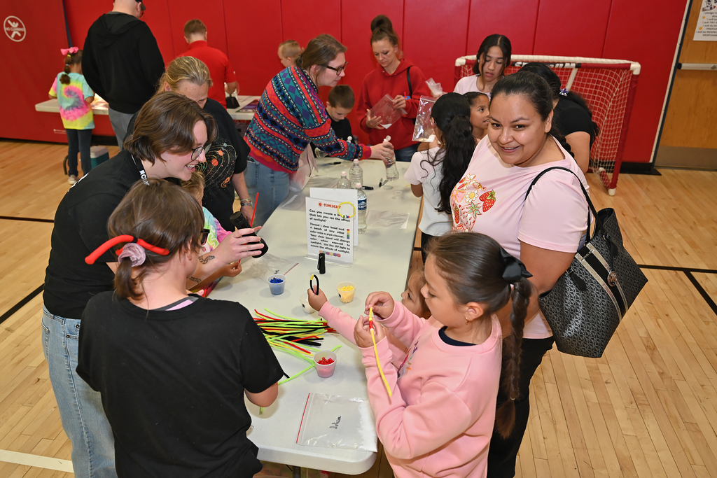 STEM night families