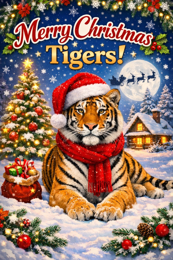 Tiger Christmas